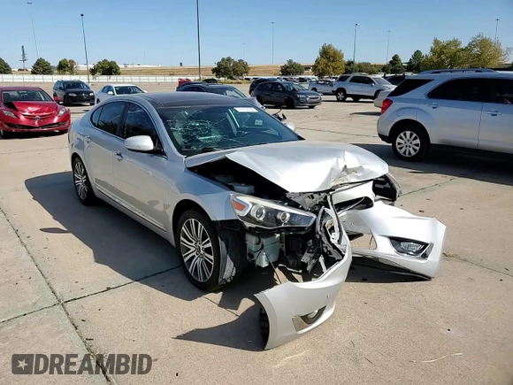 2016 Kia Cadenza Premium with VIN KNALN4D74G5209491, listed as a Copart auction lot 77173114 with 64,628 mi miles and Salvage Title. Bid and sale history available at carsss.com. Image 10.