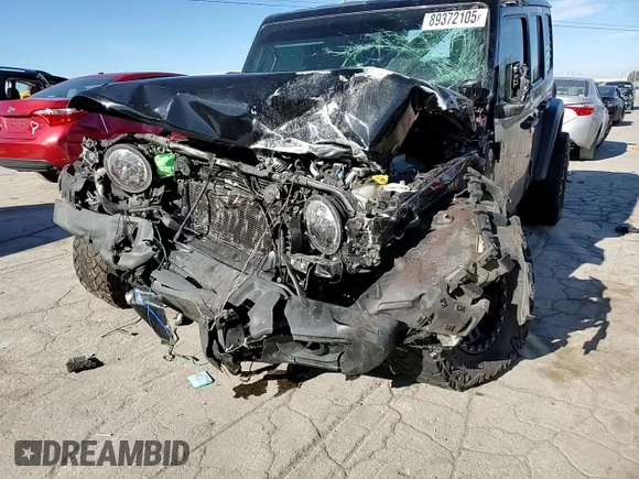 2021 Jeep Wrangler Unlimited Sport S with VIN 1C4HJXDN8MW544814, listed as a Copart auction lot 89372105 with Not Provided miles and Salvage Title. Bid and sale history available at carsss.com. Image 11.