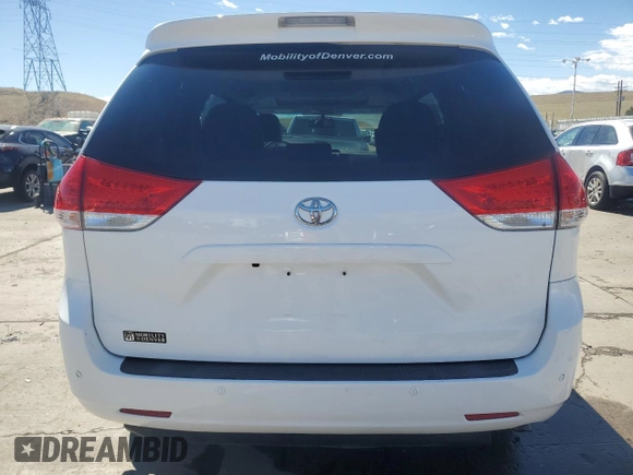 2011 Toyota Sienna XLE AAS with VIN 5TDYK3DC7BS007529, listed as a Copart auction lot 49642475 with 115,117 mi miles and Salvage Title. Bid and sale history available at carsss.com. Image 6.