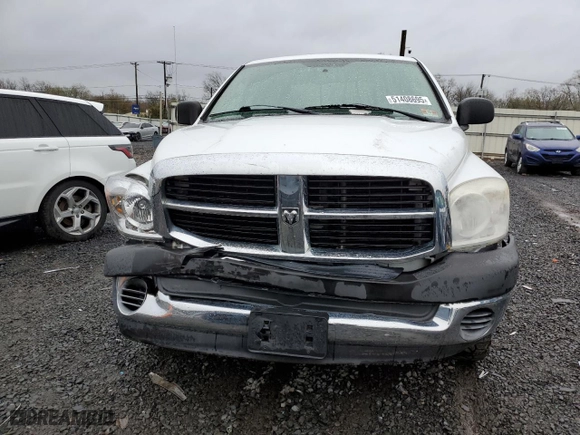 2007 Dodge Ram 1500 SLT with VIN 1D7HU18N17J607080, listed as a Copart auction lot 51408695 with 115,289 mi miles and Salvage Title. Bid and sale history available at carsss.com. Image 5.