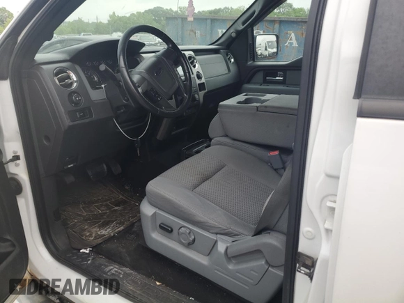 2012 Ford F-150 XL with VIN 1FTFW1CT4CKE02889, listed as a Copart auction lot 54021855 with 217,007 mi miles and Clean Title. Bid and sale history available at carsss.com. Image 7.