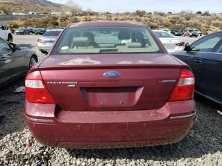 2005 Ford Five Hundred Limited with VIN 1FAHP28135G154374, listed as a Copart auction lot 75402024 with 0 mi miles and Salvage Title. Bid and sale history available at carsss.com. Image 6.