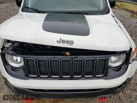 2022 Jeep Renegade Trailhawk with VIN ZACNJDC14NPN99899, listed as a Copart auction lot 86377004 with 51,000 mi miles and Clean Title. Bid and sale history available at DreamBid. Image 12.
