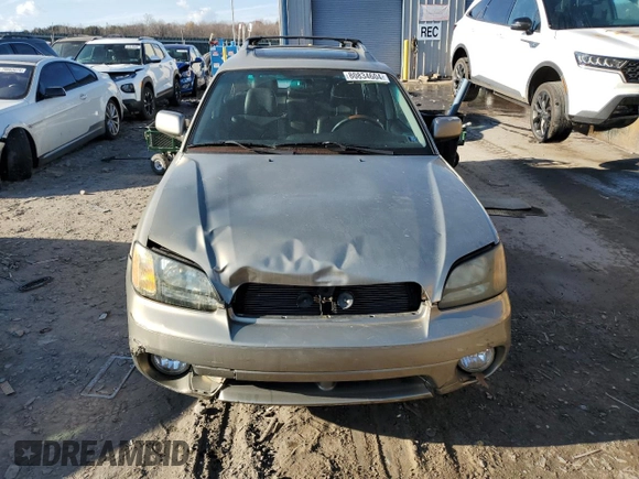 2003 Subaru Legacy Outback VDC with VIN 4S3BH896937615150, listed as a Copart auction lot 80834604 with 119,614 mi miles and Salvage title. Bid and sale history available at DreamBid. Image 5.