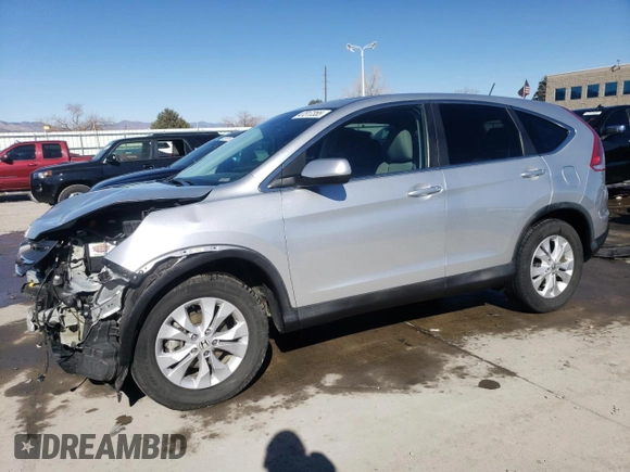 2014 Honda CR-V EX with VIN 2HKRM4H54EH605376, listed as a Copart auction lot 47317355 with 82,250 mi miles and Salvage Title. Bid and sale history available at carsss.com. Image 1.