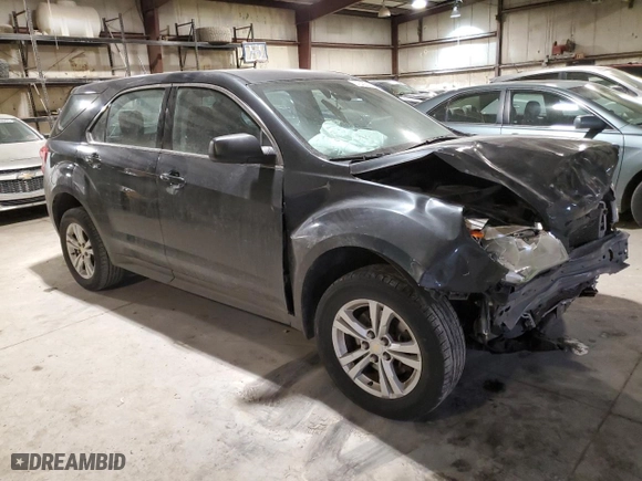 2012 Chevrolet Equinox LS with VIN 2GNALBEK4C1337840, listed as a Copart auction lot 43405215 with 102,499 mi miles and Salvage Title. Bid and sale history available at carsss.com. Image 4.
