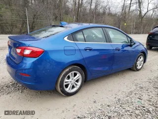 2018 Chevrolet Cruze LT with VIN 1G1BE5SM0J7160579, listed as a Copart auction lot 52565595 with 40,675 mi miles and Salvage Title. Bid and sale history available at carsss.com. Image 3.