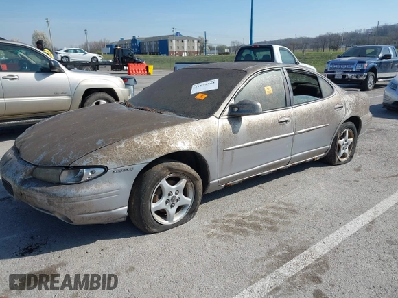 2000 Pontiac Grand Prix SE with VIN 1G2WJ52K2YF127557, listed as a IAAI auction lot 41879561 with 267,751 mi miles. Bid and sale history available at carsss.com. Image 2.