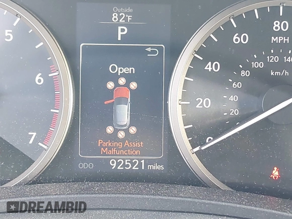 2015 Lexus NX 200t with VIN JTJBARBZ1F2024808, listed as a IAAI auction lot 42570648 with 92,521 mi miles and . Bid and sale history available at DreamBid. Image 15.