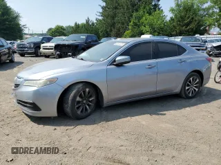 2015 Acura TLX with VIN 19UUB1F36FA015612, listed as a Copart auction lot 60851825 with 122,687 mi miles and Salvage title. Bid and sale history available at DreamBid. Image 1.