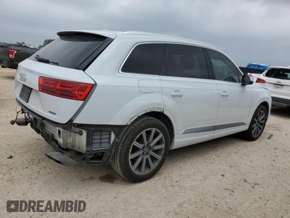 2018 Audi Q7 Premium Plus с VIN WA1LHAF73JD014107, выставлен на аукционе Copart как лот 51300515 с пробегом 104 779 миль миль и Списание • Salvage title. История ставок и продаж доступна на DreamBid. Изображение 3.