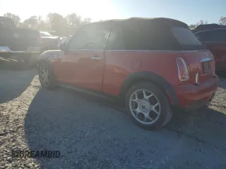 2008 MINI Convertible S z VIN WMWRH33558TL96443, wystawiony jako Copart lot #75103604 z przebiegiem Nie podano mil oraz Szkoda całkowita • Salvage title. Historia ofert i sprzedaży dostępna na DreamBid. Obrazek 2.