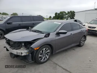 2016 Honda Civic EX with VIN 19XFC2F70GE208835, listed as a Copart auction lot 53749675 with 100,147 mi miles and Salvage Title. Bid and sale history available at DreamBid. Image 1.