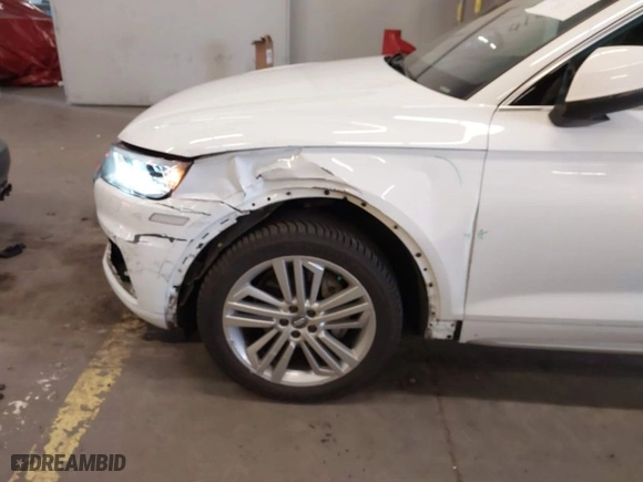 2019 Audi Q5 Premium Plus with VIN WA1BNAFY1K2123370, listed as a IAAI auction lot 41691786 with 56,801 mi miles. Bid and sale history available at carsss.com. Image 6.