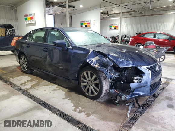 2013 Lexus GS 350 with VIN JTHCE1BL0D5002303, listed as a Copart auction lot 73346774 with 126,641 mi miles and Salvage Title. Bid and sale history available at carsss.com. Image 4.
