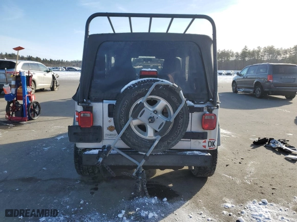 2006 Jeep Wrangler X with VIN 1J4FA39S16P728546, listed as a Copart auction lot 44779785 with 94,949 mi miles and Salvage Title. Bid and sale history available at carsss.com. Image 6.