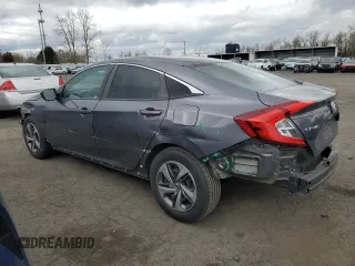 2019 Honda Civic LX with VIN 2HGFC2F69KH566604, listed as a Copart auction lot 47246575 with 127,755 mi miles and Salvage Title. Bid and sale history available at DreamBid. Image 2.