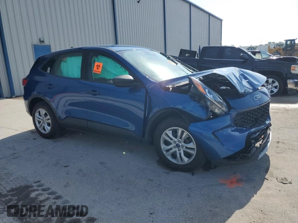 2022 Ford Escape S with VIN 1FMCU0F69NUB18377, listed as a Copart auction lot 51408325 with 52,543 mi miles and Non repairable. Bid and sale history available at DreamBid. Image 4.