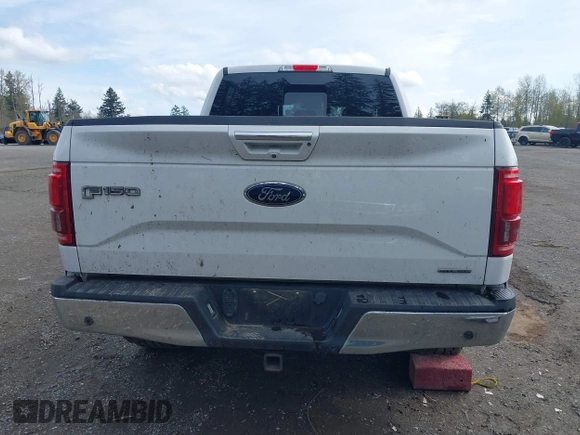 2015 Ford F-150 XLT w/HD Payload Pkg with VIN 1FTFW1EF9FFB93654, listed as a IAAI auction lot 41983418 with 158,754 mi miles. Bid and sale history available at carsss.com. Image 17.
