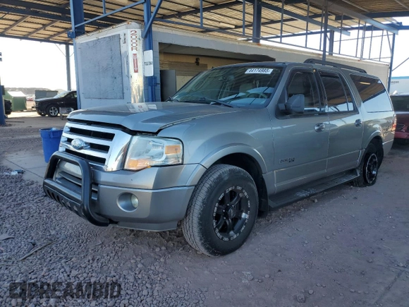 2008 Ford Expedition Max SSV with VIN 1FMFK15588LA60659, listed as a Copart auction lot 44174985 with 365,591 mi miles and Salvage title. Bid and sale history available at DreamBid. Image 1.