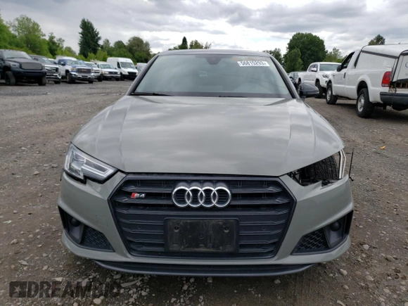 2019 Audi S4 Premium Plus with VIN WAUB4AF43KA006673, listed as a Copart auction lot 56815293 with 50,900 mi miles. Bid and sale history available at carsss.com. Image 5.