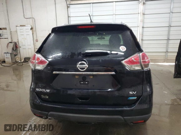 2014 Nissan Rogue SV with VIN 5N1AT2MT3EC838312, listed as a Copart auction lot 54681925 with 137,174 mi miles and Salvage Title. Bid and sale history available at DreamBid. Image 6.