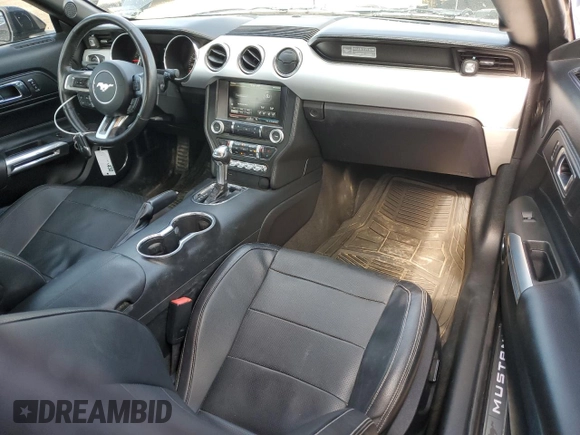 2015 Ford Mustang EcoBoost Premium with VIN 1FATP8UH1F5383908, listed as a Copart auction lot 61496505 with 146,875 mi miles and Salvage title. Bid and sale history available at DreamBid. Image 8.