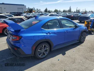 2024 Subaru WRX with VIN JF1VBAB6XR9802156, listed as a Copart auction lot 46365155 with 647 mi miles and Clean Title. Bid and sale history available at carsss.com. Image 3.