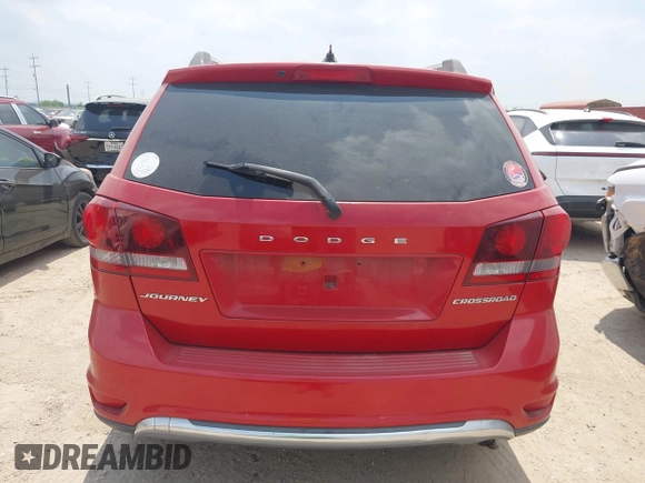 2017 Dodge Journey Crossroad Plus with VIN 3C4PDCGB0HT516790, listed as a IAAI auction lot 42163532 with 83,189 mi miles. Bid and sale history available at carsss.com. Image 16.