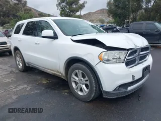2013 Dodge Durango SXT z VIN 1C4RDHAG7DC694986, wystawiony jako IAAI lot #42181381 z przebiegiem 170 669 mil mil oraz . Historia ofert i sprzedaży dostępna na DreamBid. Obrazek 1.