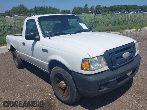 2007 Ford Ranger XL with VIN 1FTYR10D77PA84756, listed as a IAAI auction lot 42580710 with 180,367 mi miles and . Bid and sale history available at DreamBid. Image 1.