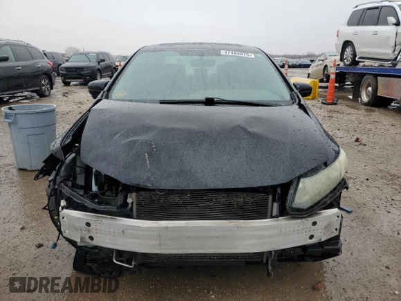2014 Honda Civic Sedan EX with VIN 19XFB2F81EE083031, listed as a Copart auction lot 47484075 with 258,230 mi miles and Salvage Title. Bid and sale history available at carsss.com. Image 5.