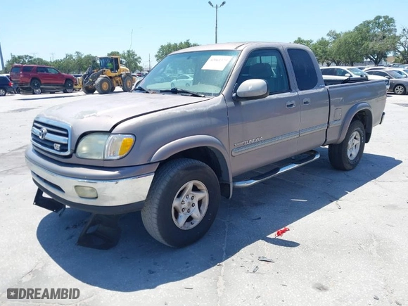 2001 Toyota Tundra Ltd with VIN 5TBBT48121S207923, listed as a IAAI auction lot 42061379 with 273,808 mi miles. Bid and sale history available at carsss.com. Image 2.