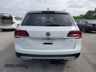 2019 Volkswagen Atlas SE with VIN 1V2DR2CA2KC525889, listed as a Copart auction lot 63623865 with 85,936 mi miles and Salvage title. Bid and sale history available at DreamBid. Image 6.