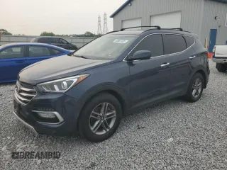 2017 Hyundai Santa Fe 2.4L with VIN 5NMZUDLB9HH024423, listed as a Copart auction lot 60867485 with 104,267 mi miles and Clean title. Bid and sale history available at DreamBid. Image 1.