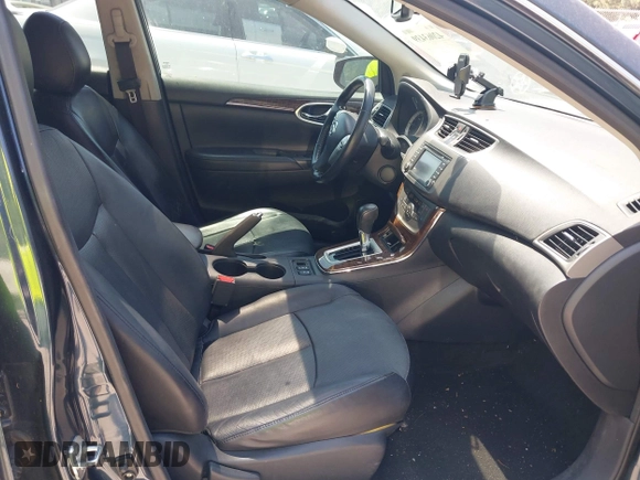 2013 Nissan Sentra SV with VIN 3N1AB7AP9DL749958, listed as a IAAI auction lot 42063439 with 140,799 mi miles. Bid and sale history available at carsss.com. Image 5.