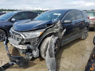 2018 Honda CR-V LX with VIN 2HKRW5H39JH419616, listed as a Copart auction lot 47798715 with 77,285 mi miles and Salvage Title. Bid and sale history available at carsss.com. Image 1.