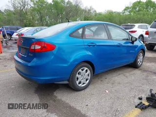 2013 Ford Fiesta SE with VIN 3FADP4BJ5DM177081, listed as a IAAI auction lot 42082170 with 109,036 mi miles. Bid and sale history available at carsss.com. Image 4.