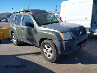 2005 Nissan Xterra S with VIN 5N1AN08U05C649229, listed as a IAAI auction lot 41712990 with 237,729 mi miles. Bid and sale history available at carsss.com. Image 1.