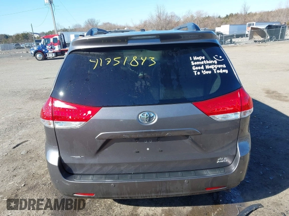 2014 Toyota Sienna Ltd with VIN 5TDDK3DC4ES083230, listed as a IAAI auction lot 41751843 with 184,501 mi miles. Bid and sale history available at carsss.com. Image 17.