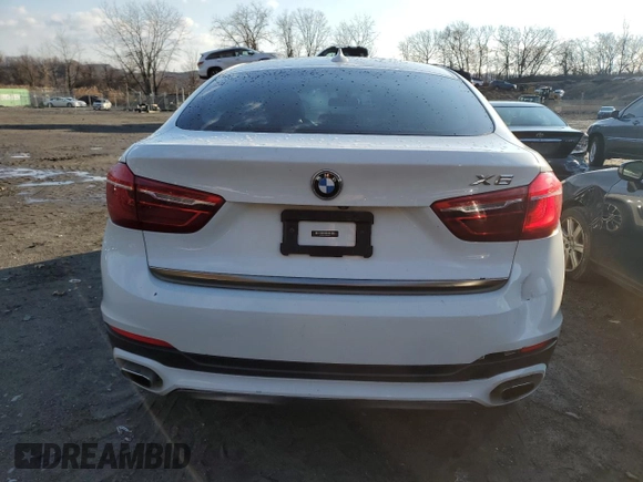 2016 BMW X6 xDrive50i with VIN 5UXKU6C52G0R99950, listed as a Copart auction lot 83029484 with 33,022 mi miles and Salvage Title. Bid and sale history available at carsss.com. Image 6.