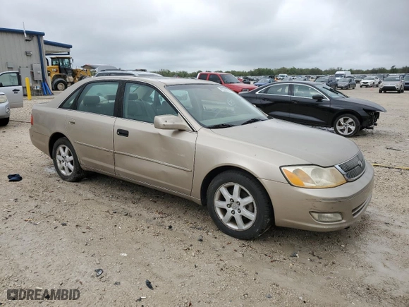 2000 Toyota Avalon XL with VIN 4T1BF28B8YU102252, listed as a Copart auction lot 48365515 with NaN miles and Salvage Title. Bid and sale history available at carsss.com. Image 4.