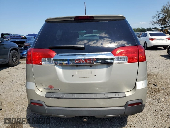2013 GMC Terrain SLE with VIN 2GKALMEK0D6275110, listed as a Copart auction lot 52996495 with 143,049 mi miles and Salvage Title. Bid and sale history available at carsss.com. Image 6.