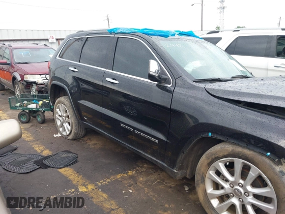 2017 Jeep Grand Cherokee Limited with VIN 1C4RJFBG9HC912492, listed as a IAAI auction lot 42161318 with Not provided miles and . Bid and sale history available at DreamBid. Image 13.