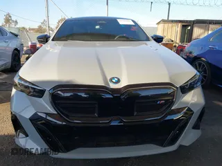 2024 BMW i5 M60 with VIN WBY43FK08RCP89095, listed as a IAAI auction lot 41349802 with 13,594 mi miles. Bid and sale history available at carsss.com. Image 12.