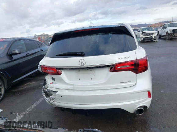 2020 Acura MDX w/Technology/A-Spec Pkg with VIN 5J8YD4H03LL012408, listed as a IAAI auction lot 41289353 with 46,535 mi miles. Bid and sale history available at carsss.com. Image 16.