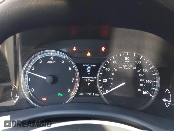 2015 Lexus GS 350 z VIN JTHCE1BL3FA002371, wystawiony jako IAAI lot #41903793 z przebiegiem 153 819 mil mil oraz . Historia ofert i sprzedaży dostępna na DreamBid. Obrazek 7.