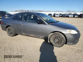 2005 Honda Civic Cpe LX with VIN 1HGEM225X5L805879, listed as a Copart auction lot 52983425 with 229,135 mi miles and Clean Title. Bid and sale history available at carsss.com. Image 4.
