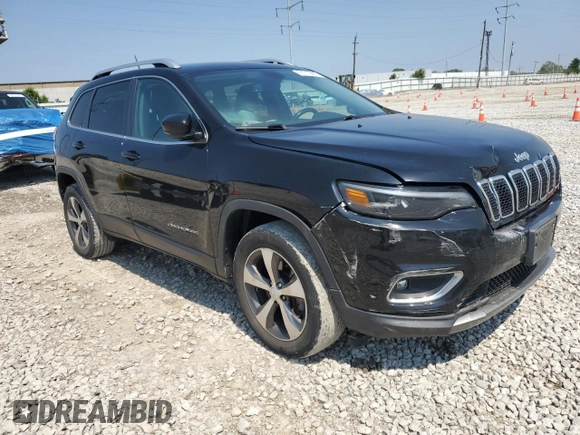 2020 Jeep Cherokee Limited with VIN 1C4PJMDX6LD503927, listed as a Copart auction lot 60715865 with 67,978 mi miles and Salvage title. Bid and sale history available at DreamBid. Image 4.