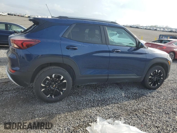 2023 Chevrolet TrailBlazer LT with VIN KL79MPS26PB070794, listed as a Copart auction lot 50756655 with 40,894 mi miles and Salvage Title. Bid and sale history available at DreamBid. Image 3.